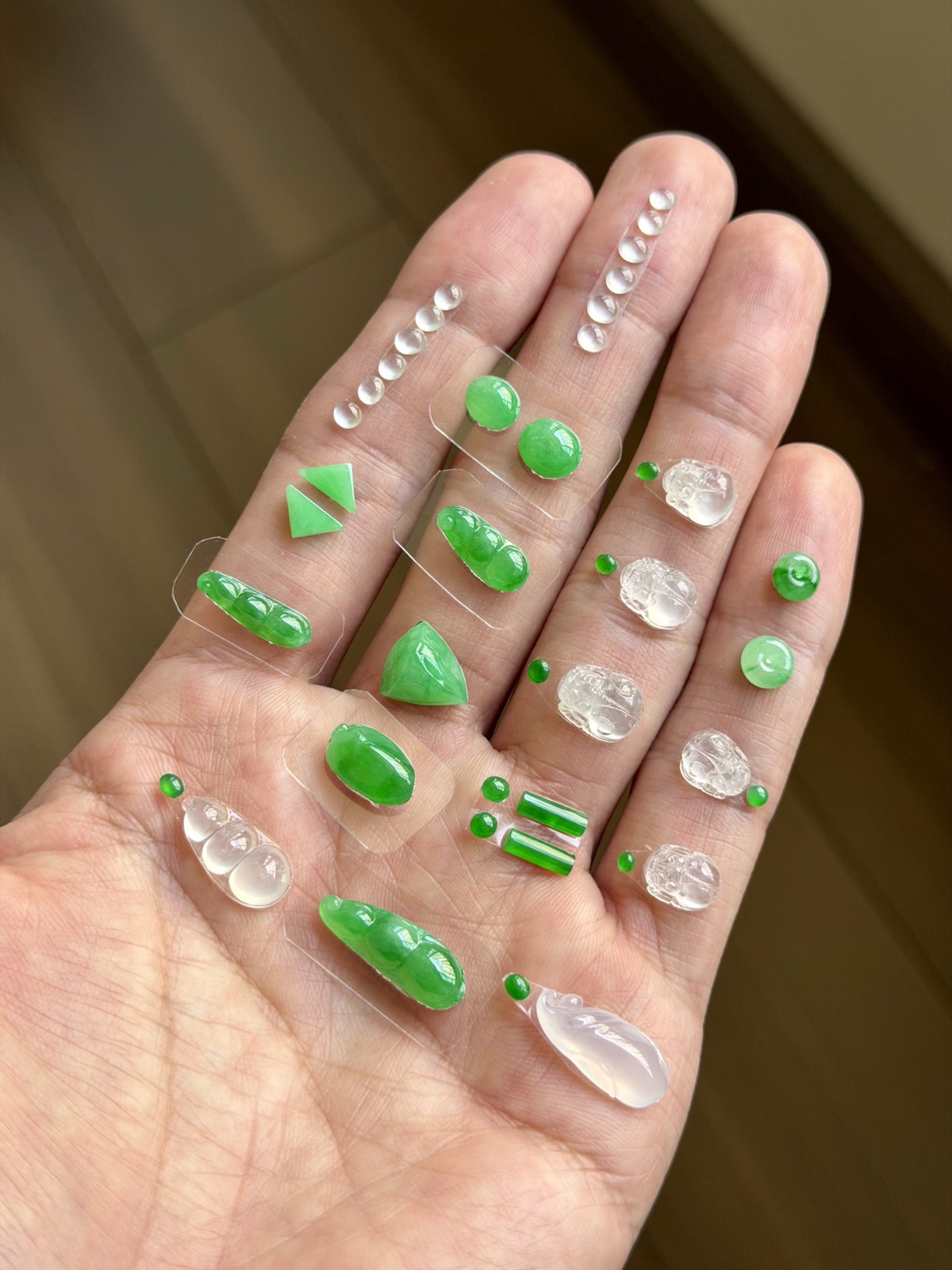 翡翠精品合集 — 冰种阳绿